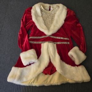 Wissman dance competition costume "Santa's Gonna Rock and Roll" size XXL